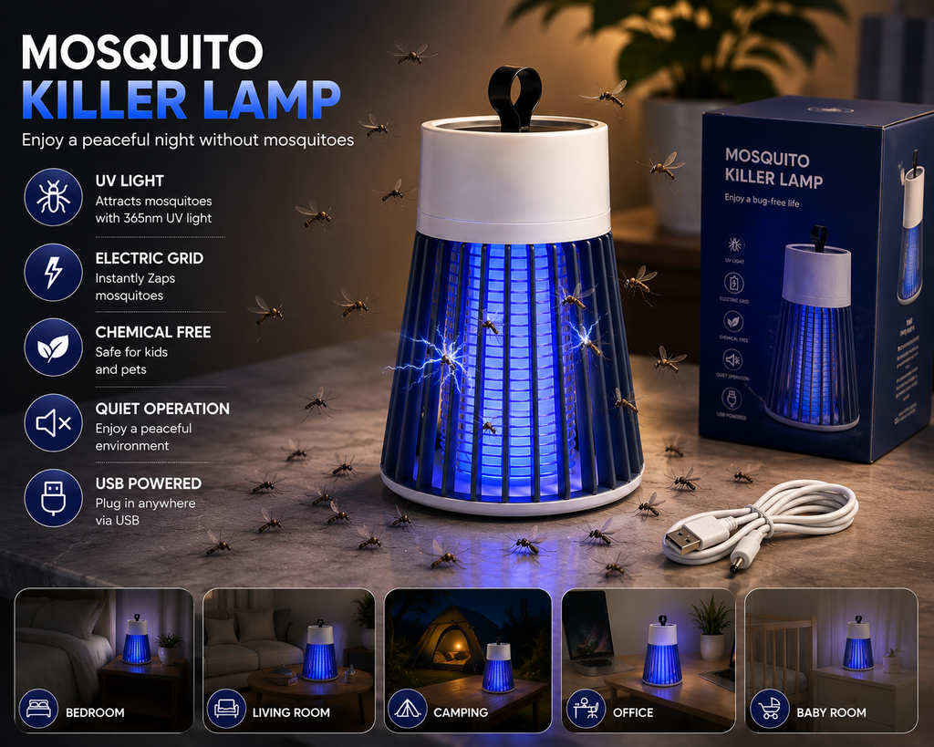 Portable USB Mosquito Killer Lamp