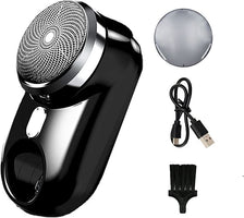Mini Portable Electric Shaver – USB Rechargeable Pocket Razor for Men