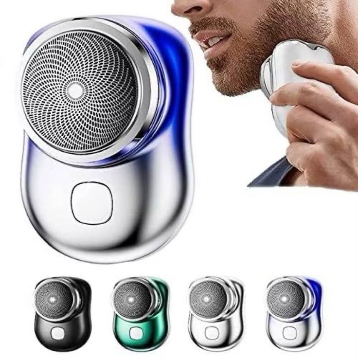 Mini Portable Electric Shaver – USB Rechargeable Pocket Razor for Men