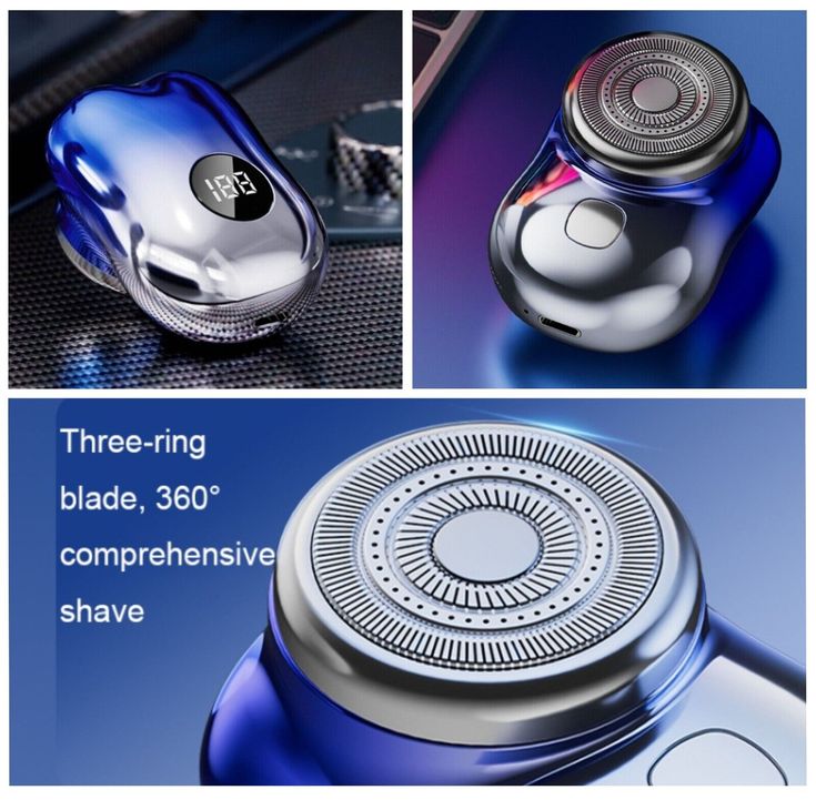 Mini Portable Electric Shaver – USB Rechargeable Pocket Razor for Men