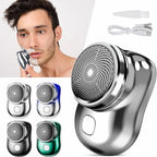 Mini Portable Electric Shaver – USB Rechargeable Pocket Razor for Men